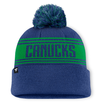 Vancouver Canucks téli sapka A/CAP Beanie Cuff W/Pom