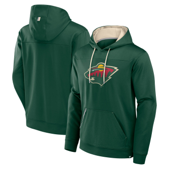 Minnesota Wild férfi kapucnis pulóver Defender Pullover
