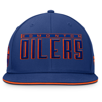 Edmonton Oilers baseball flat sapka Flat Brim