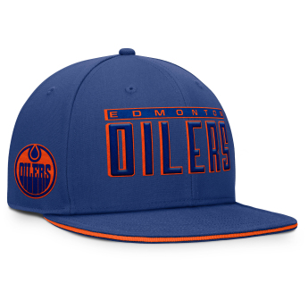 Edmonton Oilers baseball flat sapka Flat Brim