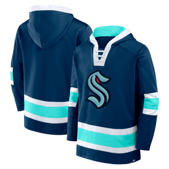 Seattle Kraken férfi kapucnis pulóver Mens Laced Hockey