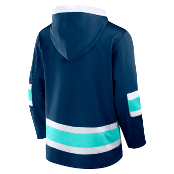 Seattle Kraken férfi kapucnis pulóver Mens Laced Hockey