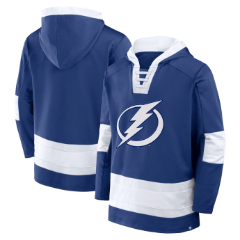Tampa Bay Lightning férfi kapucnis pulóver Mens Laced Hockey