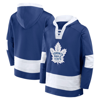 Toronto Maple Leafs férfi kapucnis pulóver Mens Laced Hockey