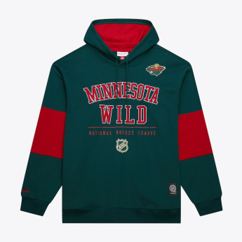 Minnesota Wild férfi kapucnis pulóver Retro Fleece Current Logo