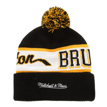 Boston Bruins téli sapka Block Sweep Pom Knit