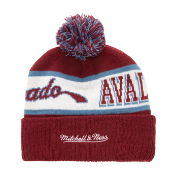 Colorado Avalanche téli sapka Block Sweep Pom Knit