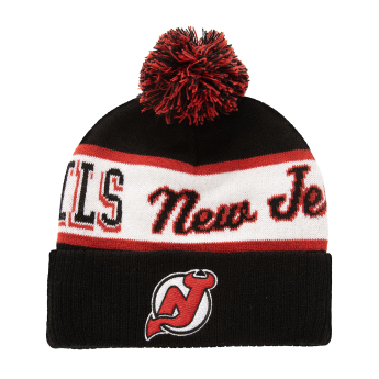 New Jersey Devils téli sapka Block Sweep Pom Knit