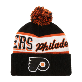 Philadelphia Flyers téli sapka Block Sweep Pom Knit