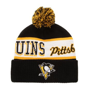 Pittsburgh Penguins téli sapka Block Sweep Pom Knit
