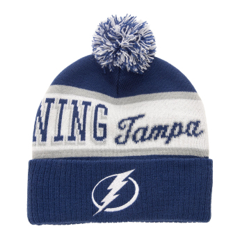 Tampa Bay Lightning téli sapka Block Sweep Pom Knit