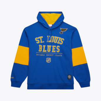St. Louis Blues férfi kapucnis pulóver Retro Fleece Current Logo