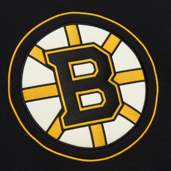 Boston Bruins férfi pulóver Heritage Lace-Up Crew Vintage Logo