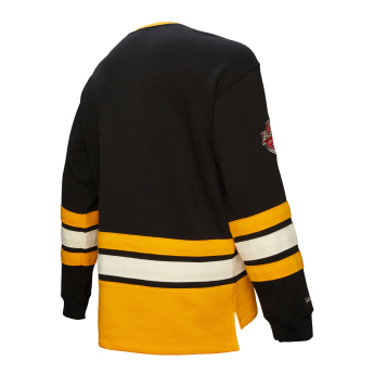 Pittsburgh Penguins férfi pulóver Heritage Lace-Up Crew Vintage Logo