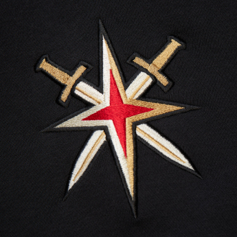 Vegas Golden Knights férfi pulóver Heritage Lace-Up Crew Vintage Logo
