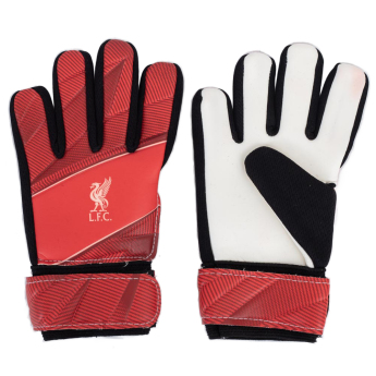 FC Liverpool gyerek kapuskesztyű Fuse Goalkeeper Gloves Kids 67-73mm palm width