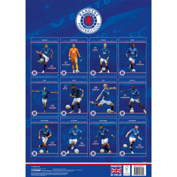 FC Rangers naptár 2025