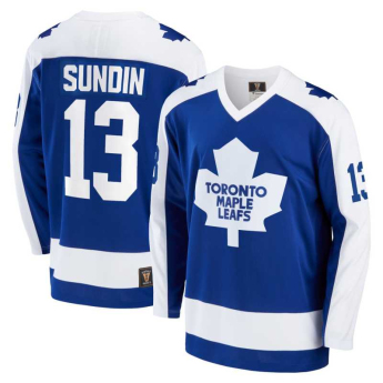 Toronto Maple Leafs hoki mez #13 Mats Sundin Premier Breakaway Vintage