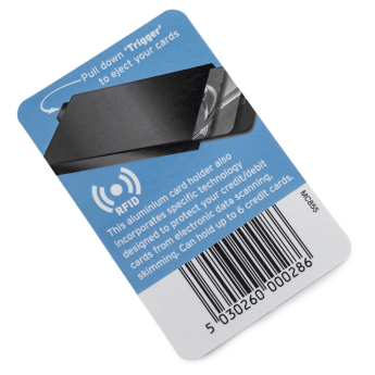 Manchester City kártya tartó rfid Aluminium