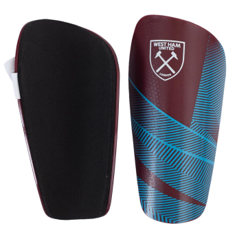 West Ham United gyerek sípcsontvédő Fuse Shin Pads Youths 10 to 12 years