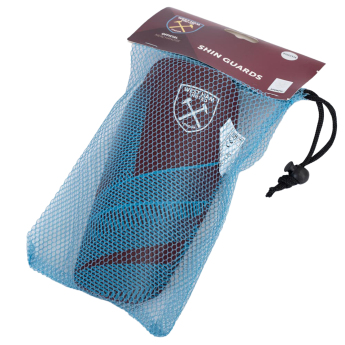 West Ham United gyerek sípcsontvédő Fuse Shin Pads Youths 10 to 12 years
