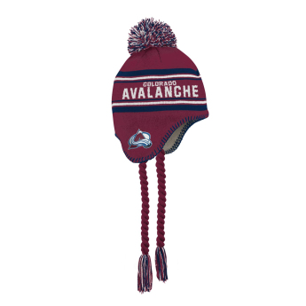Colorado Avalanche gyerek téli sapka wordmark cuffed pom