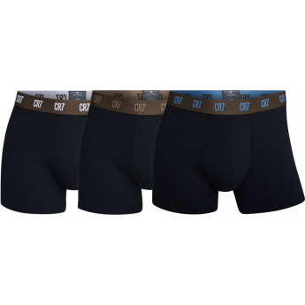 Cristiano Ronaldo férfi boxeralsó 3pack CR7 Basic black mix