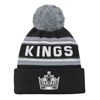 Los Angeles Kings gyerek téli sapka wordmark cuffed pom