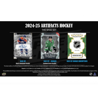 NHL termékek NHL hokikártyák 2024-25 Artifacts Hockey Hobby Box
