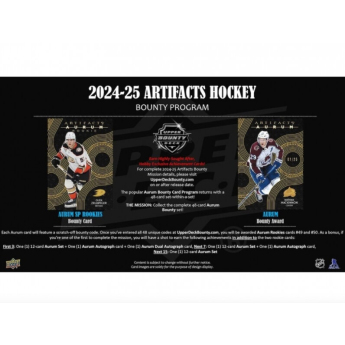 NHL termékek NHL hokikártyák 2024-25 Artifacts Hockey Hobby Box