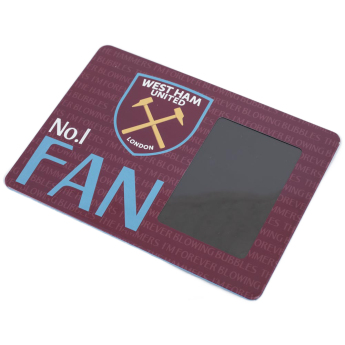 West Ham United képkeret No1 Fan 12cm x 8.5cm