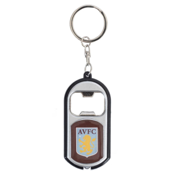 Aston Villa kulcstartó üveg nyitóval Keyring Torch Bottle Opener