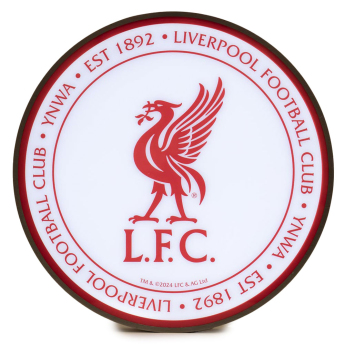 FC Liverpool LED cédula 12 Inch Wall Light