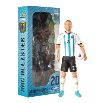 Labdarúgó válogatott bábu Argentina Mac Allister 20cm Action Figure
