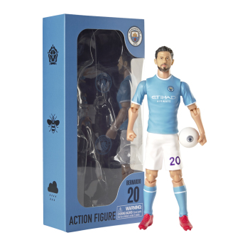 Manchester City bábu Bernardo Silva 20cm Action Figure