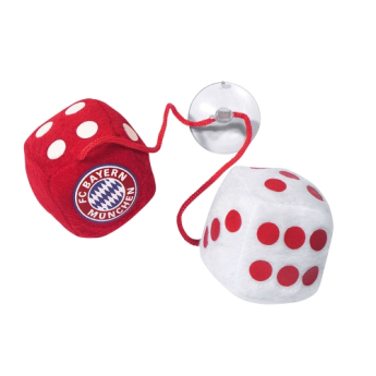 Bayern München autó kocka red and white