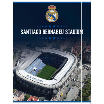 Real Madrid füzettartó Euco stadium A4