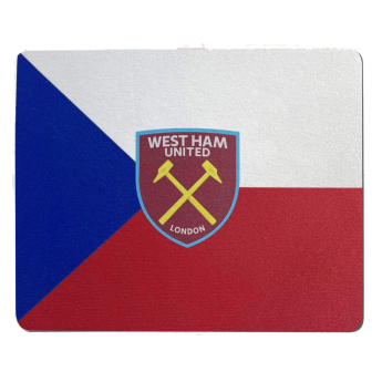 West Ham United egérpad Czech flag