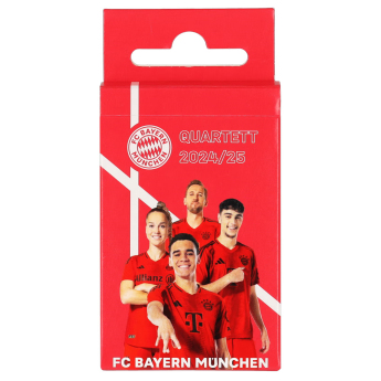 Bayern München játékkártya Quartett 2024/25