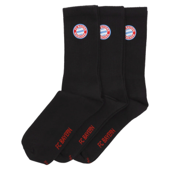 Bayern München zokni 3 pack black
