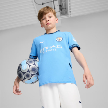 Manchester City gyerek futball mez 24/25 home