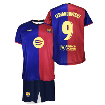 FC Barcelona gyerek szett replica 24/25 Home Lewandowski