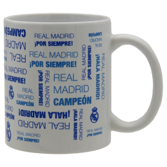 Real Madrid bögre Text