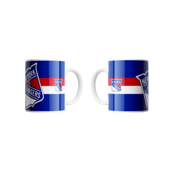 New York Rangers bögre TRIPLE LOGO (450ml)