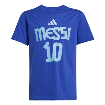 Lionel Messi gyerek póló MESSI Name and number blue