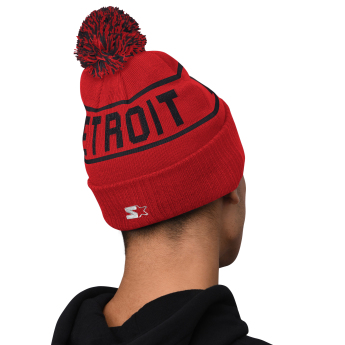 Detroit Red Wings téli sapka Blizzard Pom Beanie