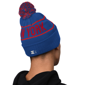 New York Rangers téli sapka Blizzard Pom Beanie