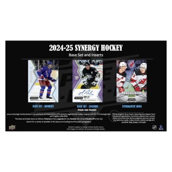 NHL dobozok NHL hokikártyák 2024-25 Upper Deck Synergy Hobby Box