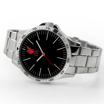 FC Liverpool karóra Mens Silver Bracelet