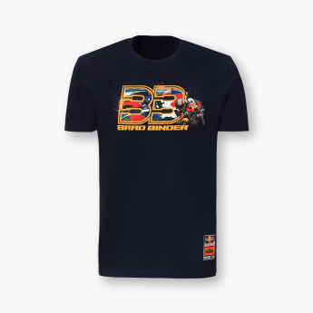 Red Bull KTM férfi póló Brad Binder navy